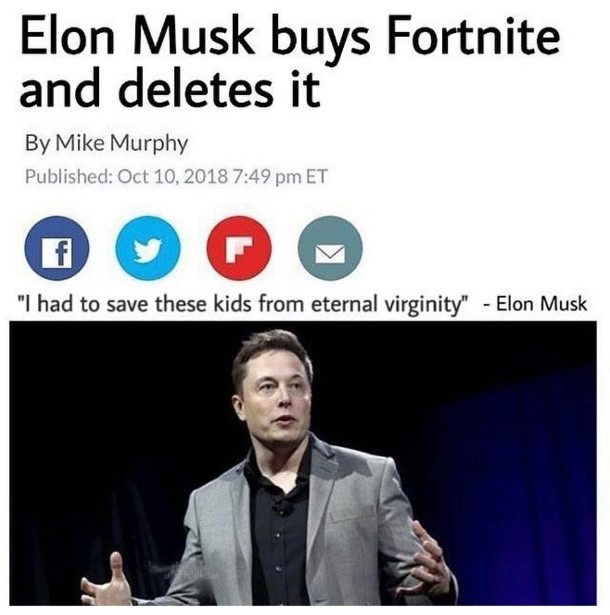 Elon Musk vs. Fortnite War